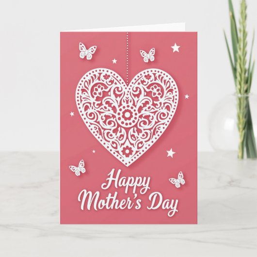 Polka Dot Heartfelt Card Karte (Vorderseite)