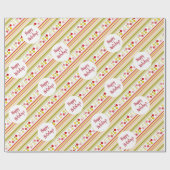 Polka Dot Holiday Designed Geschenkpapier (Flach)