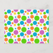 Polka Dot Image Postkarte (Vorderseite)