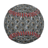 Polka Dot Industrial Style Background anpassbar Baseball (Rückseite)