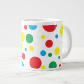 Polka Dot Jumbo Tasse (Vorderseite Rechts)