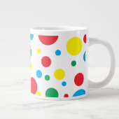 Polka Dot Jumbo Tasse (Rechts)