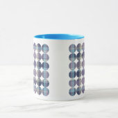 Polka Dot Kariert Tasse (Zentrum)