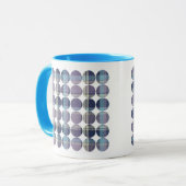 Polka Dot Kariert Tasse (Vorderseite Links)