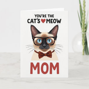Polka Dot Kitty Liebeskarte Karte