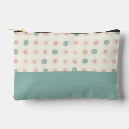 Polka Dot Kosmetik und Toilettenbeutel Zubehörtasche (Vorderseite)