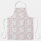 Polka-Dot-Kreismuster Schürze (Vorderseite)