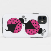 Polka Dot Ladybugs Case-Mate iPhone Hülle (Rückseite (Horizontal))