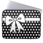 Polka Dot Laptop Computergehäuse Geschenk Laptopschutzhülle (Vorderseite)