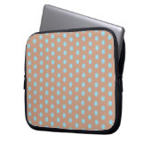 Polka Dot Laptopschutzhülle (Vorderseite Links)
