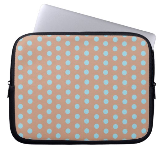 Polka Dot Laptopschutzhülle (Vorderseite)