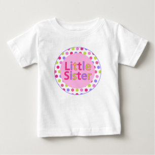 Polka Dot Little Sister Shirt oder Bodysuit