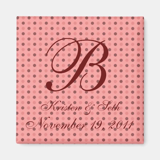 Polka Dot Magnet (Vorne)