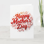 Polka Dot Message Card Karte (Vorderseite)