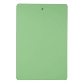 Polka Dot Mini Clipboard (Seite grün und Pastellro Mini Klemmbrett (Rückseite)