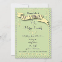 Polka-Dot mit Ribbon-Babysprinke