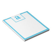 Polka Dot Monogram Notizblock (angewinkelt)