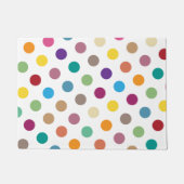 Polka-Dot-Muster Fußmatte (Vorderseite)
