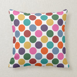 Polka-Dot-Muster Kissen