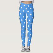 Polka-Dot-Muster Leggings (Vorderseite)