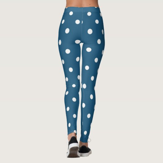 Polka-Dot-Muster Leggings (Rückseite)