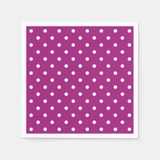 Polka Dot Napkin Serviette (Vorderseite)
