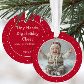 Polka Dot New Parent - Das erste Weihnachtsfest im Ornament