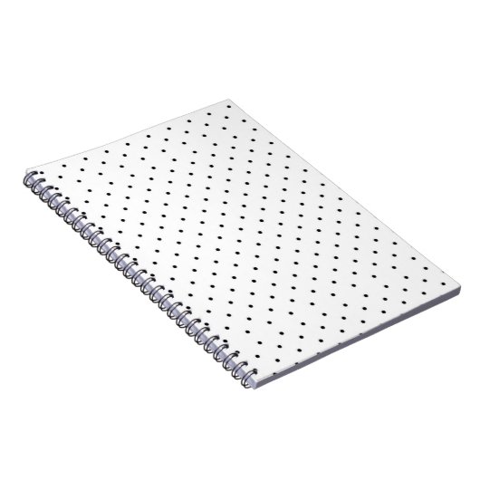 Polka dot notebook notizblock (Rechte Seite)