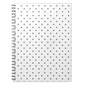 Polka dot notebook notizblock (Vorderseite)