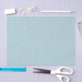 Polka Dot Ocean Blue Seidenpapier (Handwerk)