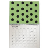 Polka Dot of the Month - 15 Monate - Maßgeschneide Kalender (Jan 2027)