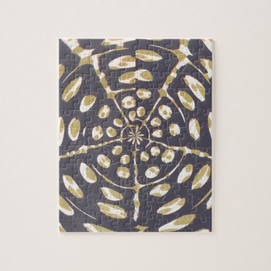 Polka Dot Oval Muster Puzzle (Vertikal)