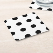 Polka Dot Paper Untersetzer (angewinkelt)
