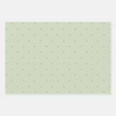 Polka Dot Parade Wrapping Paper Flat Sheet Geschenkpapier Set (Vorderseite 3)