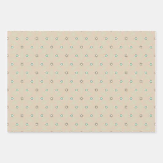 Polka Dot Parade Wrapping Paper Flat Sheet Geschenkpapier Set (Vorderseite)