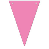 Polka Dot Party Banner (rosa und weich gelb) (Zweite Fahne)