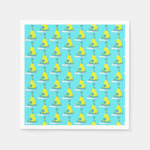 Polka Dot Party Happy Birthday Celebration Serviette