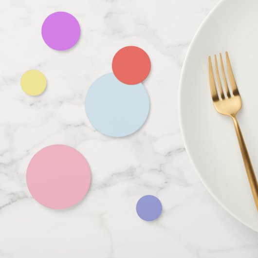 Polka Dot Party Table Confetti Konfetti (Gruppe)