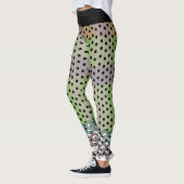 Polka Dot Pastel Kariert Leggings (Links)