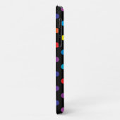 Polka Dot Pattern iPhone, Plus und Pro Case (Hinten/Links)