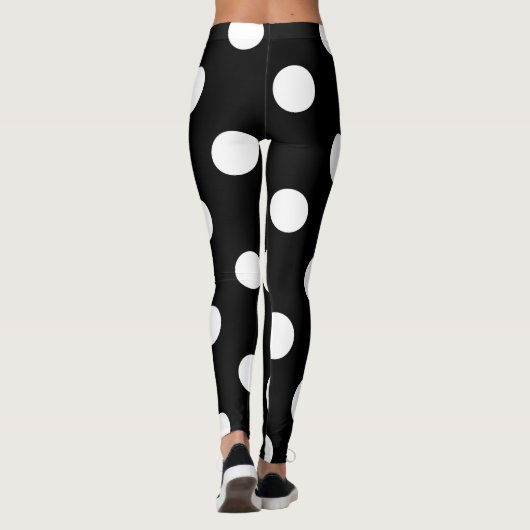 Polka Dot Pattern Leggings (Rückseite)
