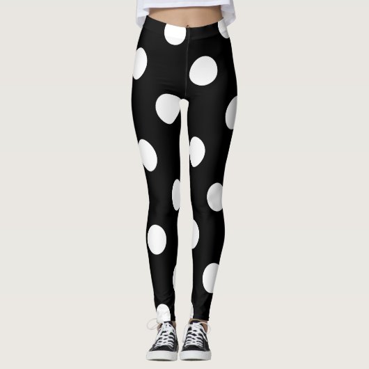 Polka Dot Pattern Leggings (Vorderseite)