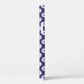 Polka Dot Pattern - Lila Blauer Violet Case-Mate iPhone Hülle (Rückseite / Rechts)