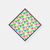 Polka Dot Pattern Serviette (Ecke)