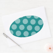 Polka Dot Pattern Sticker (Umschlag)