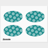 Polka Dot Pattern Sticker (Blatt)