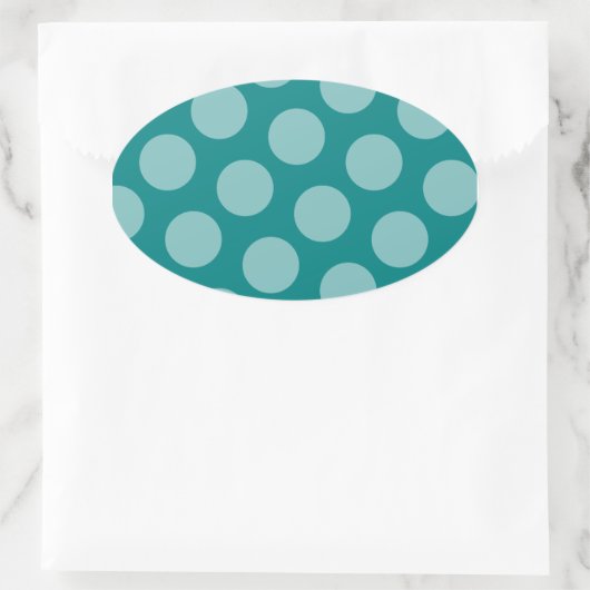 Polka Dot Pattern Sticker (Tasche)