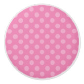 Polka Dot Pattern Zeichn Knobs Ändern Farben!! Keramikknauf (Vorderseite)
