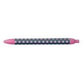 Polka Dot Pens (Midnight Blue & Soft Pink) Kugelschreiber (Vorderseite)