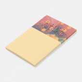 Polka Dot Peony Parade "Just A Note" Post-it Klebezettel (angewinkelt)